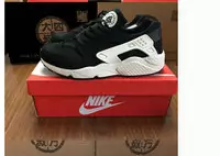 nike air huarache retro femmes amateurs de mode oreo noir blanc